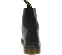 Dr. Martens 1460 Echtleder-Stiefel komfortable Schnür-Schuhe mit gelben Nähten 13512006 Schwarz