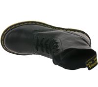 Dr. Martens 1460 Echtleder-Stiefel komfortable Schnür-Schuhe mit gelben Nähten 13512006 Schwarz