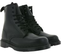 Dr. Martens bottes bottes en cuir véritable 1460 Mono Smooth Black