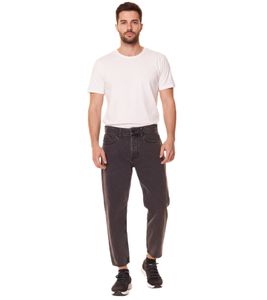 ONLY & SONS Avi Beam Pantalon en jean court pour homme 22022852 Noir