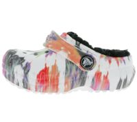 chaussures crocs classiques doublées tie-dye pour enfants sabots doublés avec double crocs confort coloré