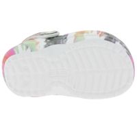 chaussures crocs classiques doublées tie-dye pour enfants sabots doublés avec double crocs confort coloré