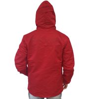 AUTORITÉ DU PARC par K1X | Kickz Monochrome Coach Jacket Veste d entraînement pour homme Hardshell 1161-1101/6600 Rouge