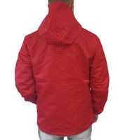 AUTORITÉ DU PARC par K1X | Kickz Monochrome Coach Jacket Veste d entraînement pour homme Hardshell 1161-1101/6600 Rouge