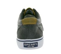SPERRY Bahama Striper II Cvo Men s Wave Siping Canvas Sneaker STS22513 Washed Black