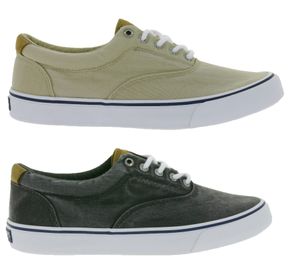 SPERRY Bahama Striper II Cvo SW sneaker da uomo in canvas con tecnologia wave siping in diversi colori