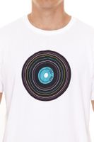 BAD+MAD Tokio Tee T-shirt en coton pour homme avec divers imprimés chemise à col rond BMTR00X en noir ou blanc