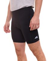 F2 Race Herren Fahrrad-Hose mit Rückentasche Mountainbike-Hose mit High-Performance-Sitzpad Radler-Hose 6557 2038 Schwarz