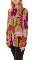 Aniston CASUAL women s leisure blouse with a floral pattern, slip-on blouse 13010835 pink/multicolored