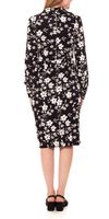 Aniston SELECTED Kleid luftiges Damen Sommer-Kleid mit Allover Blumen-Print 42093138 Schwarz/Braun