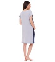nine 9 months women's maternity dress asymmetrical pregnancy dress 32879759 grey/blue
