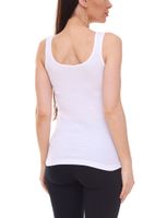 TOM TAILOR Conjunto de camiseta camisa de verano para mujer y top de algodón 34300140 blanco/azul/rojo