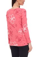 Felpa KangaROOS maglione da donna in cotone con diverse stampe 61261202 rosa/rosso