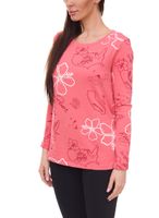 Felpa KangaROOS maglione da donna in cotone con diverse stampe 61261202 rosa/rosso
