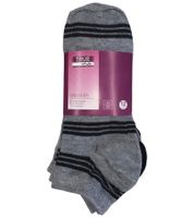 12 paia di calze di cotone stile TRUE con cintura comoda, calze sostenibili per tutti i giorni con diversi modelli nero/grigio/blu
