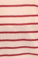 Tamaris women s knitted sweater, loosely woven crew neck sweater in oversize style 92878532 beige