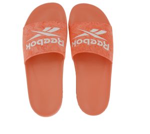 Reebok FULGERE sandales d été tongs avec logo imprimé FX3085 rose/blanc