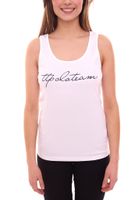 TOM TAILOR Conjunto de camiseta camisa de verano para mujer y top de algodón 21882004 blanco/azul