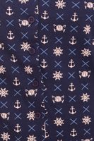 TOM TAILOR Conjunto de camiseta camisa de verano para mujer y top de algodón 21882004 blanco/azul