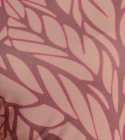 BOYSEN`S women s mini dress with all-over print, long-sleeved dress, jersey dress 92753753 red/brown