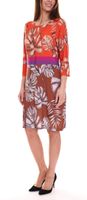 Aniston SELECTED women s mini dress, chic round neck dress with all-over pattern 15201545 colorful