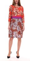 Aniston SELECTED women s mini dress, chic round neck dress with all-over pattern 15201545 colorful