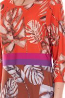 Aniston SELECTED women s mini dress, chic round neck dress with all-over pattern 15201545 colorful