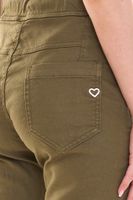 Bermudas de mujer PLEASE de tela con tirantes para anudar 45331929 Caqui