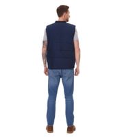 11 PROJECT PURlle men s puffer vest with quilting outdoor vest 20715253 ME 194024 dark blue