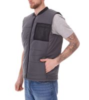 11 PROJECT PURlle men s puffer vest with quilting outdoor vest 20715253 ME 193910 grey