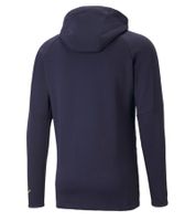 PUMA FIGC Coach Chaqueta deportiva para hombre Chaqueta de entrenamiento Italia Fanwear 767108 13 Azul oscuro