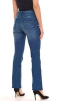ARIZONA bootcut jeans fashionable women s denim trousers with contrast seams 26423438 blue