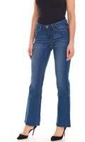 ARIZONA bootcut jeans fashionable women s denim trousers with contrast seams 26423438 blue