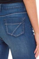 ARIZONA bootcut jeans fashionable women s denim trousers with contrast seams 26423438 blue