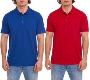 Regatta Professional men s shirt with cotton sustainable polo shirt TRS143 red or blue