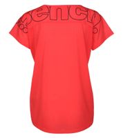 Bench Damen Sport-Shirt atmungsaktives Lauf-Shirt mit Logo-Schriftzug am Rücken PK11423 Neonrot