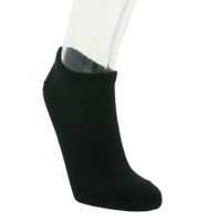 6 paires de chaussettes baskets TASTIQ, chaussettes simples en coton dans une boîte cadeau, chaussettes de sport, noir