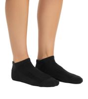 6 paires de chaussettes baskets TASTIQ, chaussettes simples en coton dans une boîte cadeau, chaussettes de sport, noir