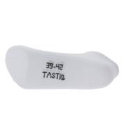 6 pares de calcetines deportivos TASTIQ, calcetines sencillos de algodón en caja de regalo, calcetines deportivos negros, grises o blancos