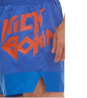 adidas Thaibox shorts kickboxing shorts for men and women sports shorts ADISKB02_A blue/orange