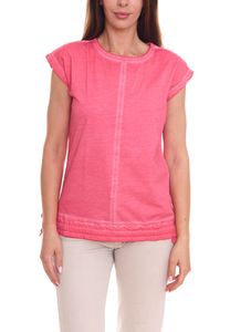 BOYSEN'S summer shirt, casual women's shirt with ribbons on the hem 14645414 pink