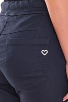 PLEASE women's fabric shorts with ties Bermuda 58839834 Navy