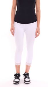 nove pantaloni premaman da donna di 9 mesi comodi pantaloni da gravidanza 82137015 bianco