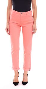 Alife and Kickin women's cotton trousers in 5-pocket style denim trousers 60671419 pink