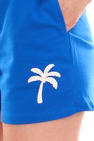 Pantalones cortos de mujer LTB Gonene pantalones cortos de verano con bordado de palmas pantalones deportivos 32458708 azul