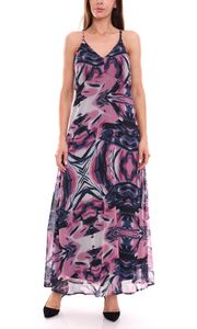 Aniston SELECTED Vestido largo de verano para mujer con estampado integral 62973444 violeta/colorido