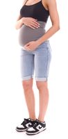 nine 9 months women's maternity shorts comfortable pregnancy shorts short summer pants 75347701 blue/grey