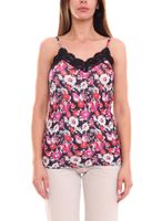 melrose women's top stylish summer shirt with all-over floral pattern 91032254 red/black
