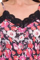 melrose women's top stylish summer shirt with all-over floral pattern 91032254 red/black