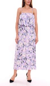melrose maxi dress feminine women's bandeau dress with floral all-over print 55799824 purple